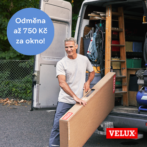 Získejte za montáž oken VELUX extra odměny