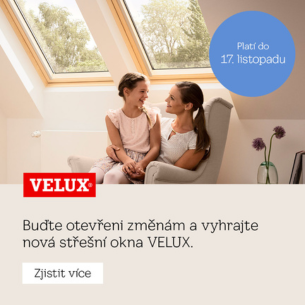 Startuje soutěž o nová okna VELUX k výměně pro koncové zákazníky
